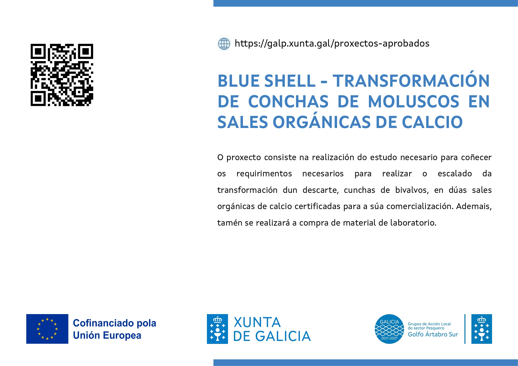 Blue Shell - Tranformación de conchas de moluscos en sales orgánicas de calcio